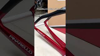 Bộ Khung sườn PINARELLO DOGMA F F14 thắng dĩa full carbon  Màu Vàng cam phối đỏnền đen [upl. by Soalokcin175]