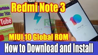 Redmi Note 3 MIUI 10 Global ROM 81011  How to Download and Install [upl. by Ailsa]