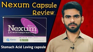 Nexum capsule uses in urdu hindi  Esomeprazole  40mg 20mg  Uses Side Effects MOA how to use [upl. by Yancey]