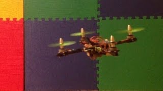 Another DIYCustom Arduino Quadcopter 135quot Carbon Fiber Frame  3Blade Props [upl. by Rasecoiluj]