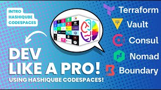 Up and running with HashiCorp products using HashiQube and Github Codespaces [upl. by Pages]