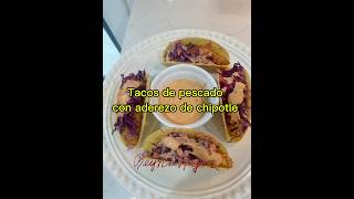 Tacos de pescado facilísimo receta cocinafacil pescado [upl. by Sowell]