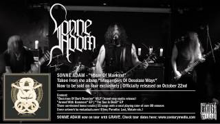 SONNE ADAM  Hater Of Mankind OFFICIAL ALBUM TRACK [upl. by Kcerb]