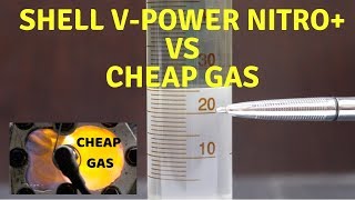 Shell VPower NiTRO vs Cheap Gasoline Is it better Lets find out [upl. by Corvin]