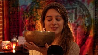 ASMR ☯ Meditación  Limpia tu mente y cuerpo  terapia con sonidos [upl. by Littlejohn380]