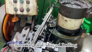 knurled screw production process King Tower [upl. by Dex]