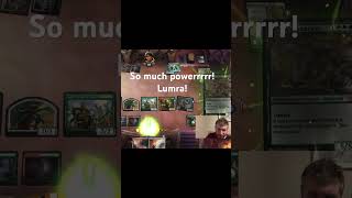 Raw The Gruul power is overwhelming More juice in the channel cheers cardgame mtg Lumra [upl. by Helbona977]