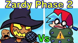 Friday Night Funkin VS Zardy FULL WEEK 12  Cutscenes Bushwhack Foolhardy FNF ModHard Phase 2 [upl. by Luttrell]