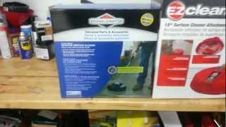 EZ Clean VS Briggs amp Stratton Surface Cleaners [upl. by Eelra]