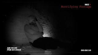 chained to wall in haunted basement horrifying footage [upl. by Hailed949]