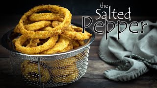 The BEST Air Fryer Onion Rings [upl. by Yllah361]