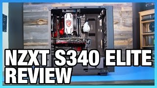 NZXT S340 Elite Review  Cable Management Temps amp Noise [upl. by Ayotol]