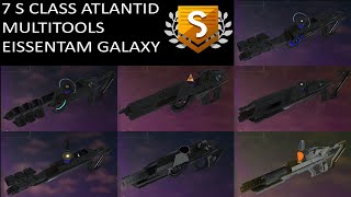 No Mans Sky  7 S Class Atlantid Multitools [upl. by Selmner]