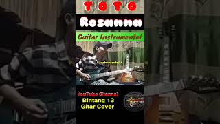 Toto  Rosanna  Guitar Instrumental [upl. by Bergman]