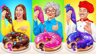 Me vs Grandma Cooking Challenge  Epic Food Battle by Multi DO Smile [upl. by Oinotnaocram]