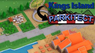 Recreating Kings Island in Parkitect Part 21  Adventure Port [upl. by Arrio]