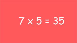 Table de multiplication de 7  EXERCICES [upl. by Heiney]