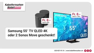 QuickNet  TV 55Zoll Sonos Aktion 2024 [upl. by Vivl]