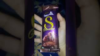 Dairy milk silk ganache chocolate 🍫 dairymilk chocolate [upl. by Rabi719]