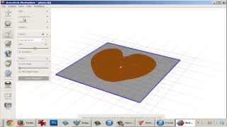 123D Meshmixer Make a Custom Stamp [upl. by Devinne]