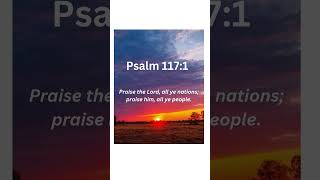 Psalm 1171 bible biblereading bibleverse [upl. by Constantin]