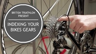 Indexing the gears on your bike [upl. by Nyrak]