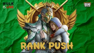 BGMI LIVE 🔥 Intense Rank Push with Hulk bgmilive gaming livestream jonathan live bgmi [upl. by Alger]