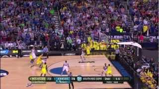 Kansas vs Michigan Recap NCAA Tournament Sweet 16 [upl. by Haynes102]