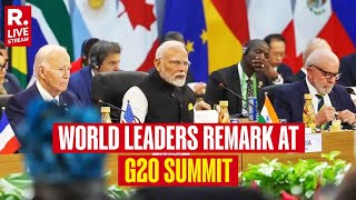 World Leaders Remarks At G20 Summit In Rio De Janeiro  PM Modi  Joe Biden  Lula da Silva [upl. by Dlonyer86]