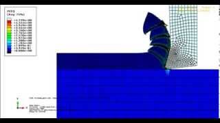 orthogonal Cutting Serration Chips [upl. by Earazed]