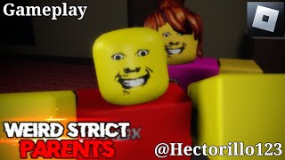 Jugando un Rato a Roblox 560 Weird Strick Parents [upl. by Terej]