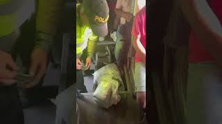 Policía detuvo a pasajero que trasladaba 3 kilos de marihuana en bus intermunicipal en Sabanagrande [upl. by Khorma782]