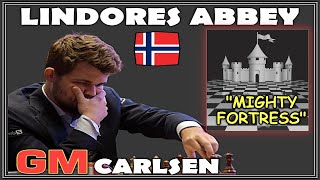 Carlsens Incredible Escape with Mighty Fortress against Karjakins Queen [upl. by Leor530]