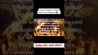 Purgatory Prayers help 10000 Soulspurgatory prayer goviral fyp [upl. by Agathy]