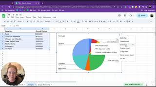 Google Sheets Charts and Alt Text [upl. by Ylrevaw274]