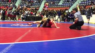 Boiling Springs Jalin Hankerson pins again advances to District 3 finals [upl. by Marolda]