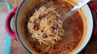 Making lunch for my grandparents  Sopa De Fideo  Simply Mamá Cooks [upl. by Farrell]