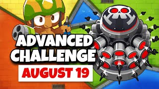 BTD6 Advanced Challenge  Tewbre  August 19 2024 [upl. by Aitat]