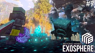 Defeating the WARDEN in BM Exosphere  Ep 6  survival minecraft modded [upl. by Cheatham433]