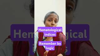 Understand hematological indices physiology class mbbs1styear physiologyvideos physiologylectures [upl. by Nnahtebazile243]