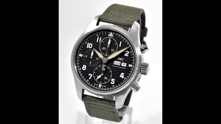 IWC Pilot´s watch Chronograph Spitfire FM15972 [upl. by Secrest]