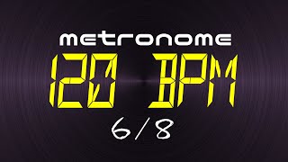 metronome 120 BPM 68 [upl. by Enyamart929]