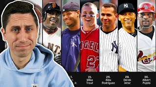 Reacting to ESPN Top 100 MLB Players of All Time Rankings [upl. by Jessalin]