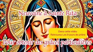 Neuvaine sainte Rita les 9 jours de prière [upl. by Dehsar]