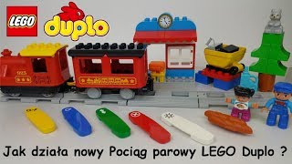 LEGO Duplo 10874 Pociąg Parowy  RAFI BRICKS [upl. by Madora996]