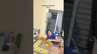 Pranked my friend PART1😂😂 prankvideo prank shrutighosh ytshort k [upl. by Nisotawulo]