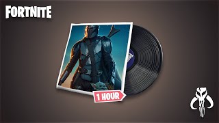 The Mandalorian Theme Song  Fortnite Concept 1h [upl. by Adnik]