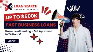 Fast Unsecured Business Loans up to 500K [upl. by Enomahs278]