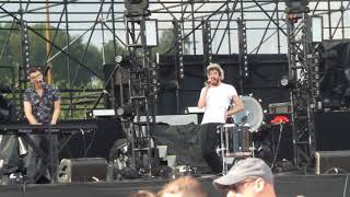 AJR  Tiptoe Through the Tulips remix Sunday Candy cover live  Show of the Summer 81917 [upl. by Llemij]