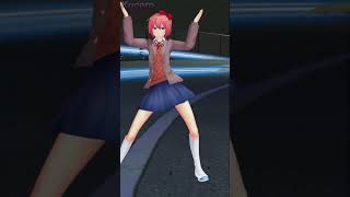 DDLC Sayori x PUBG quotThe Magic Bombquot Victory Dance MMD mod [upl. by Hobie]